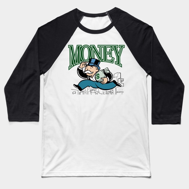 Get Money Baseball T-Shirt by stuff101